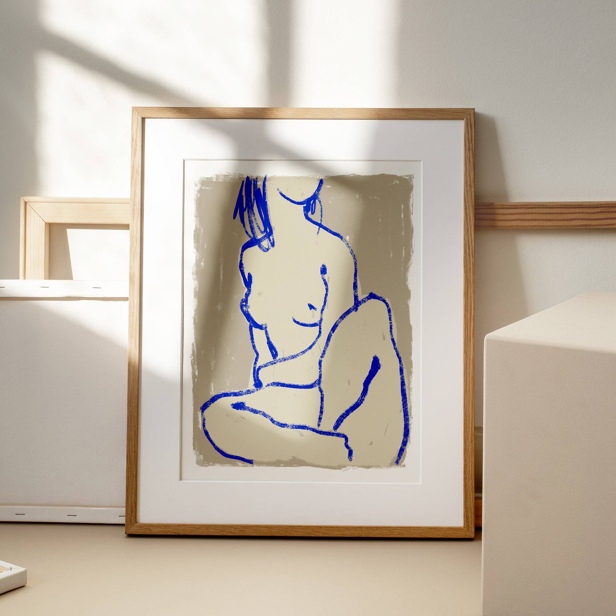 Impression giclée de figure féminine, 50x70cm