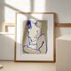 Impression giclée de figure féminine, 50x70cm