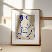 Female figure giclee print, 50x70cm