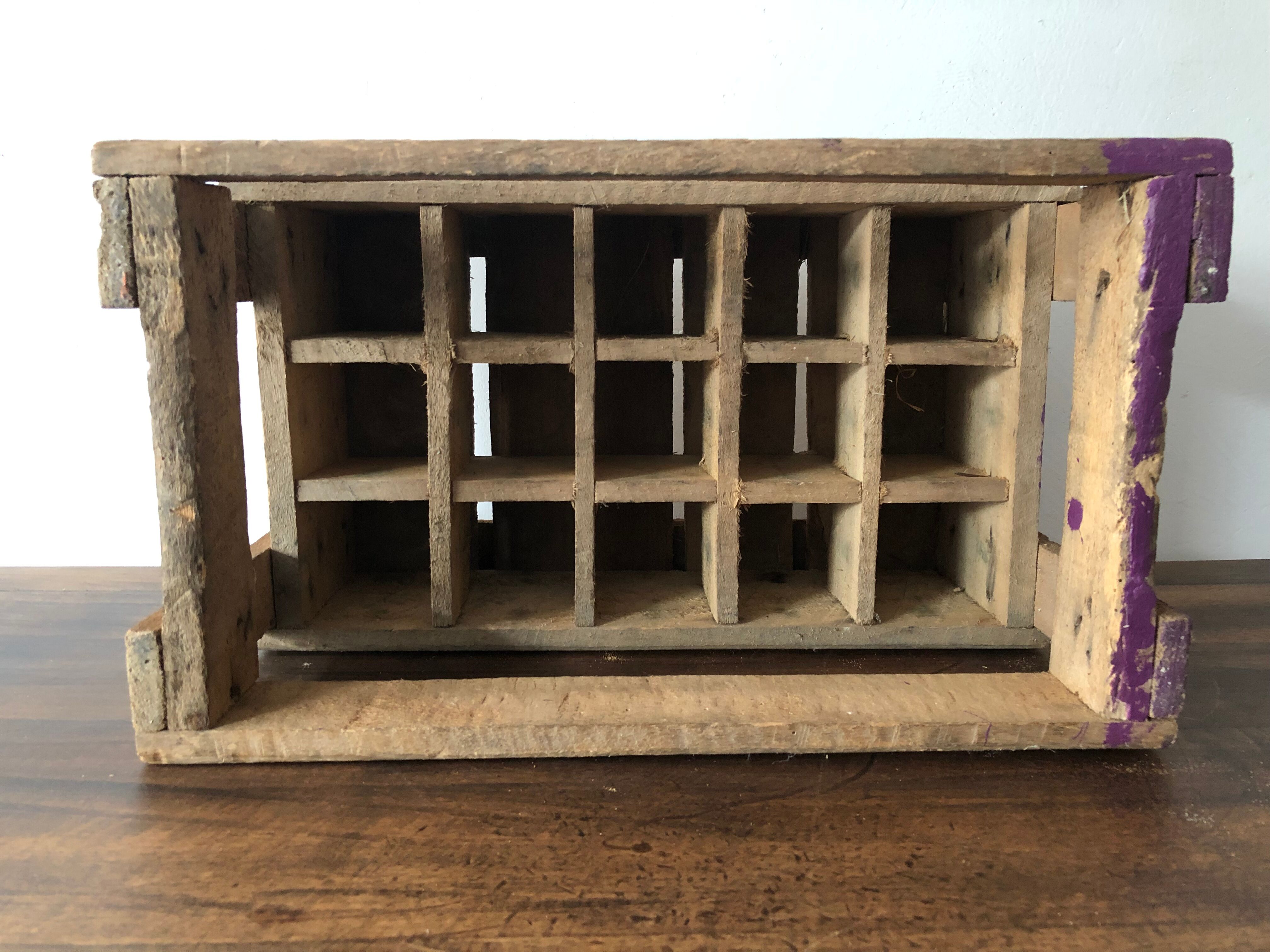 Wooden bottlebox