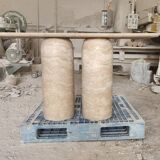 Travertine Console Table