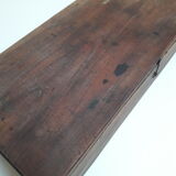 Wooden crate box 46.2x19.3cm with compartments