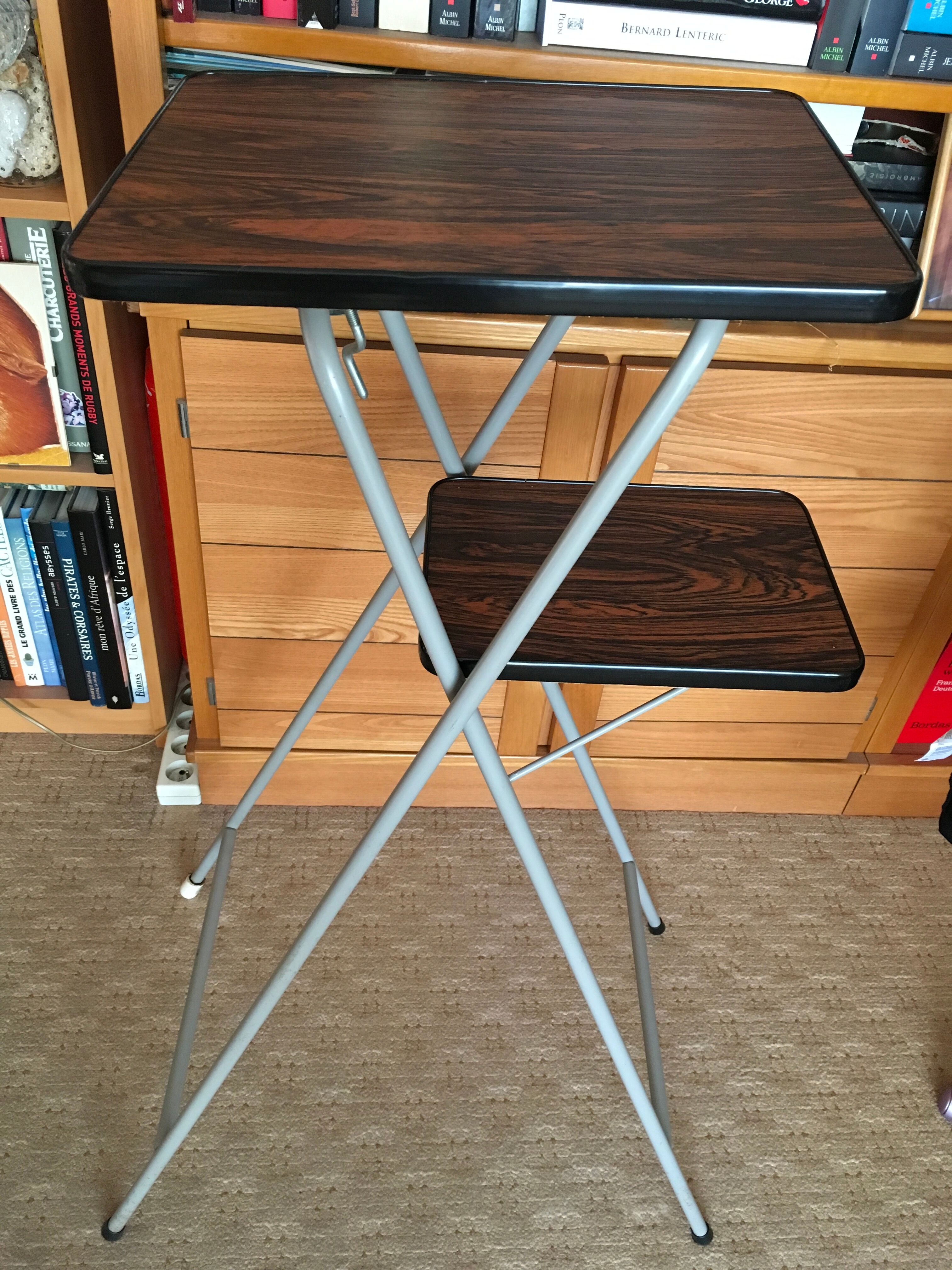 Table of projection in the 1960s formica