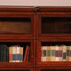 pair of Globe Wernicke London bookcases in oak circa 1900