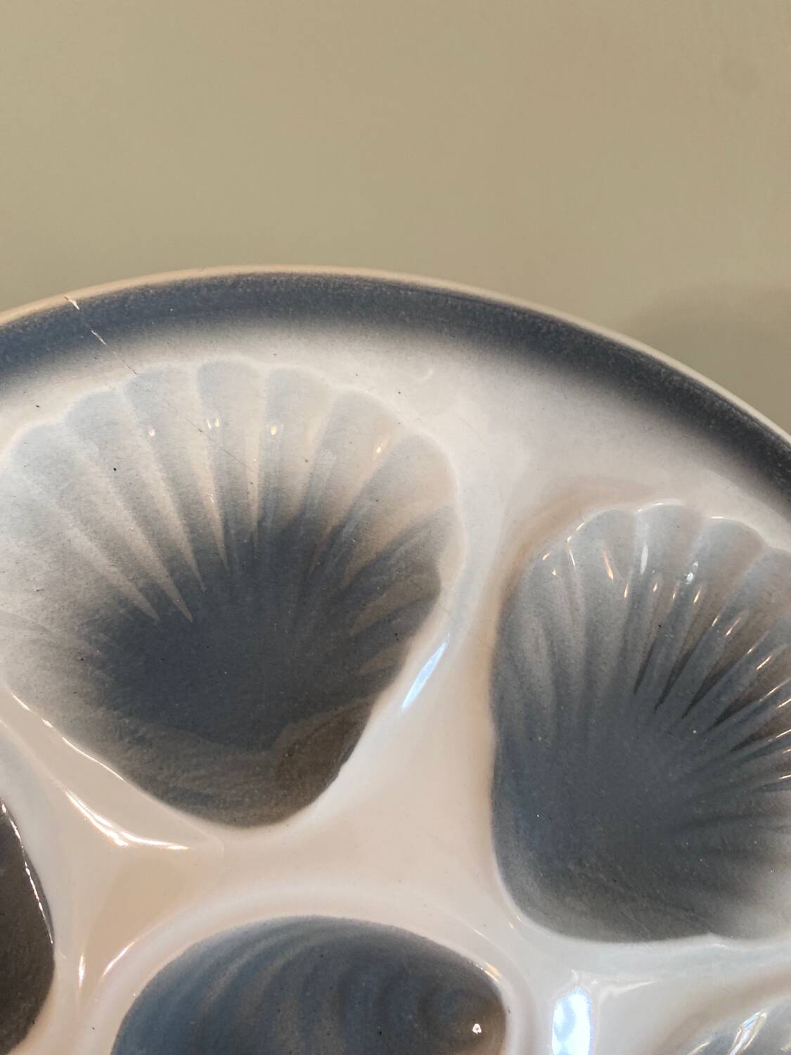 Assiettes coquillage