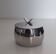 Stainless steel sugar bowl by Guy Degrenne