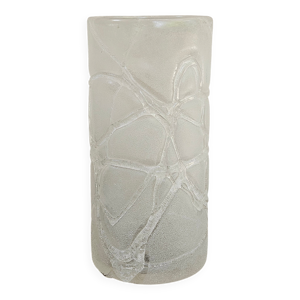 Vase verre soufflé effet
