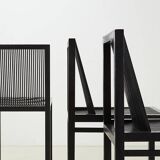 Ruud Jan Kokke Set of 3 'Latjes Dining Chairs for Metaform Netherlands 1986