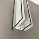 Brass wall shelf
