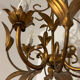 Golden palm leaf lustre 1970s