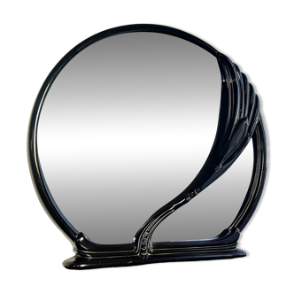 Art Deco round mirror