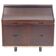 Bureau secrétaire en bois Gianfranco Frattini pour Bernini