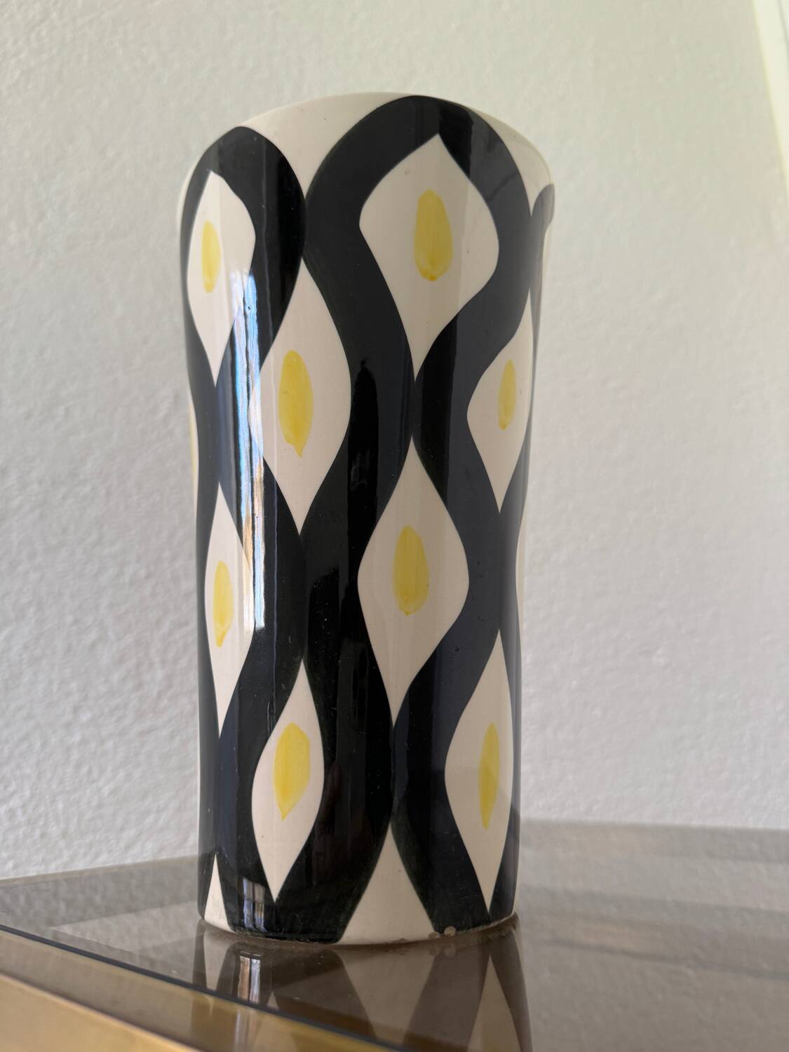 St Clément ceramic vase from the 50s