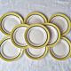 Lot de 9 assiettes à dessert Dinard de Digoin