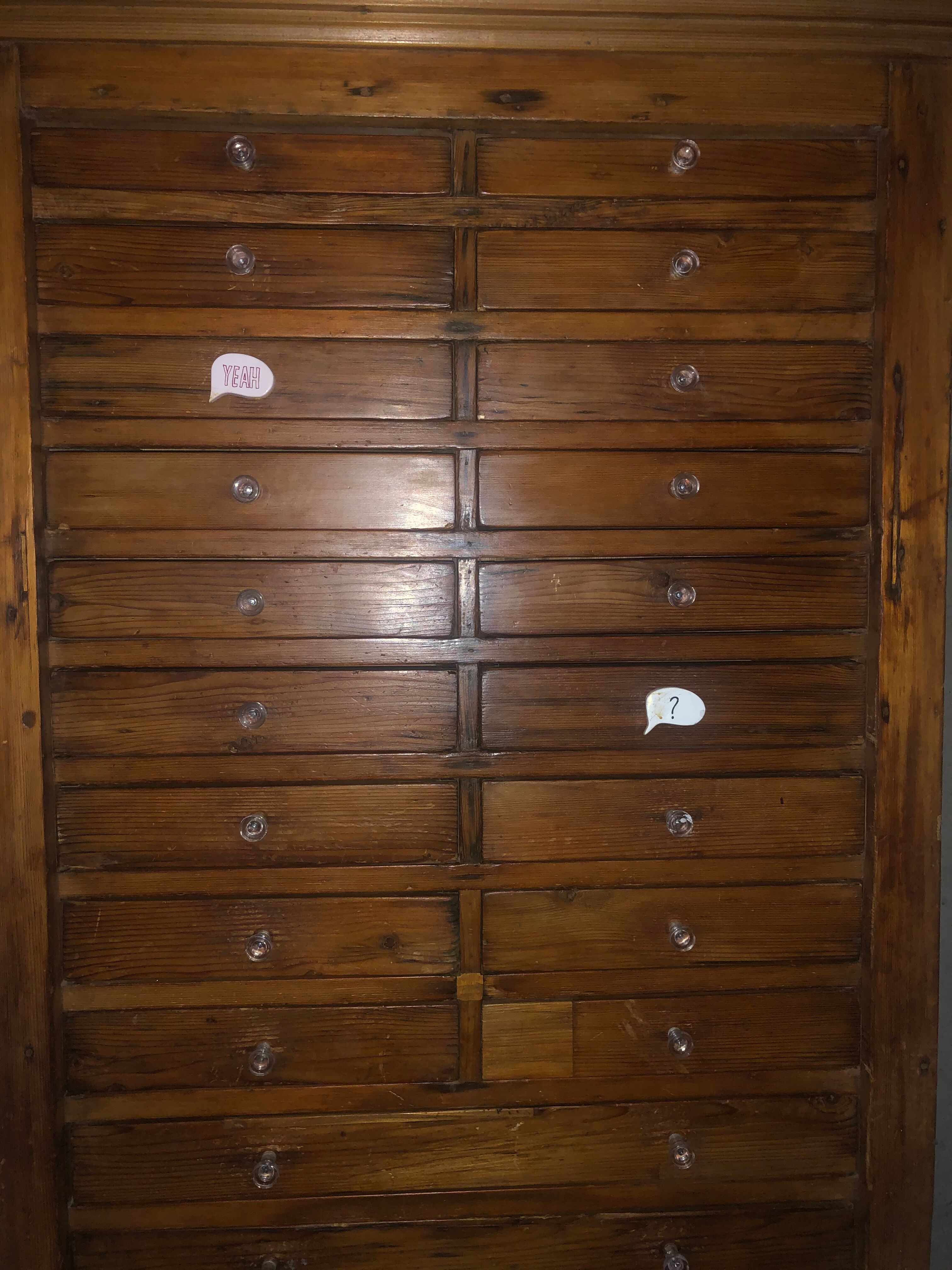 Furniture from craft to drawers