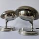 Pair of Very Rare Bauhaus Chrome Table Lamps, Art Deco, Franta Anyz, 1930s