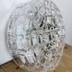 Vintage Glass Wall or Ceiling Light, 1970s