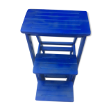 Foldable stepladder in small shelf
