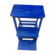 Foldable stepladder in small shelf