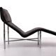 Leather chaises lougues by Tord Björklund for Ikea, 1980s