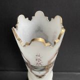 Vase en opaline de cristal XIXème