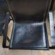 Paire de fauteuil métal et cuir par Mattéo Grassi