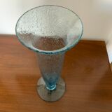 Biot blue vase