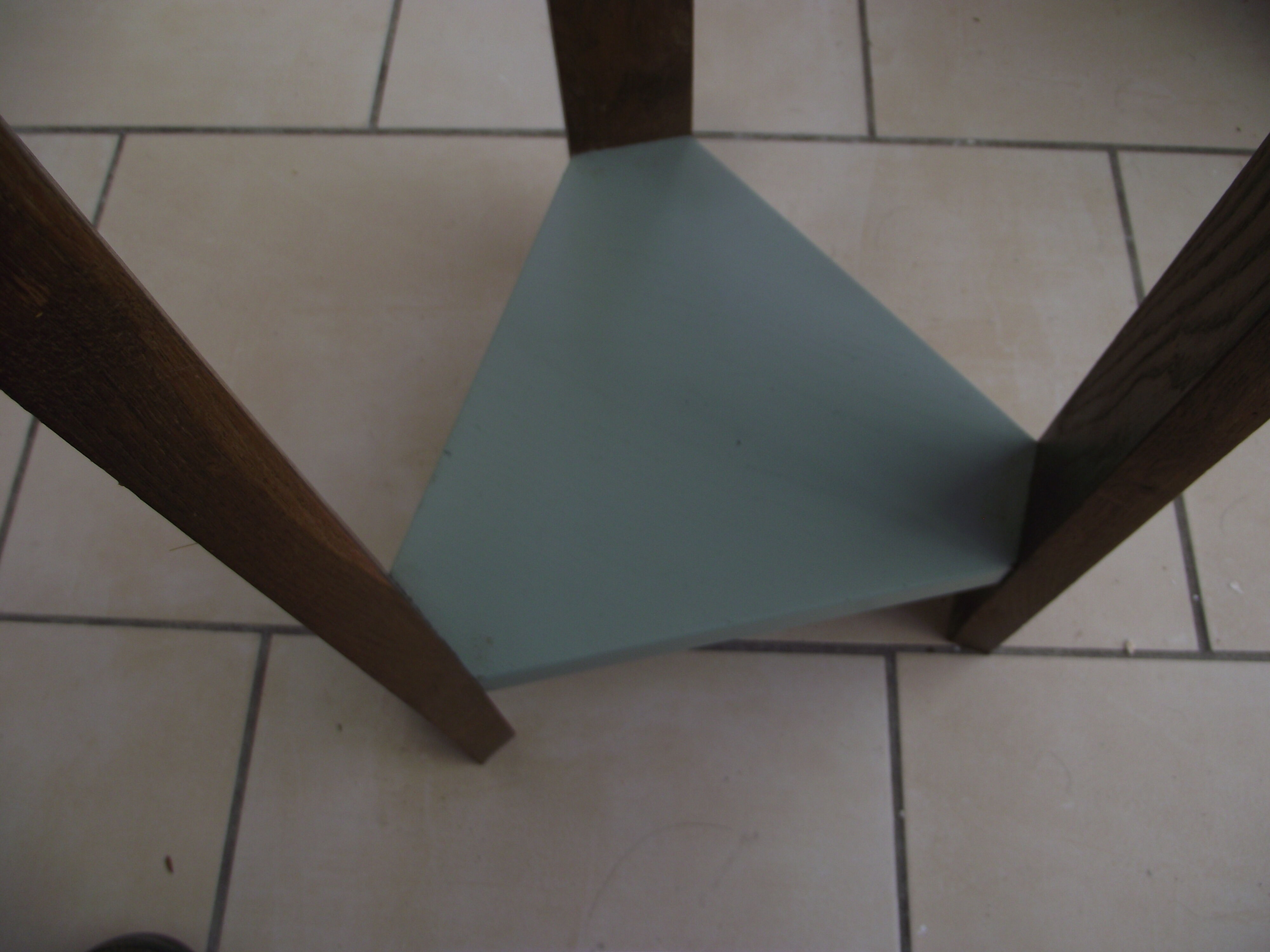 Healed art deco solid oak