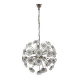 Design Space age Dandelion / Sputnik Chandelier by Preciosa, 1970s