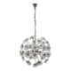 Design Space age Dandelion / Sputnik Chandelier by Preciosa, 1970s