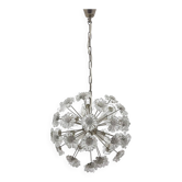 Design Space age Dandelion / Sputnik Chandelier by Preciosa, 1970s