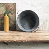 Bassine en zinc ancienne