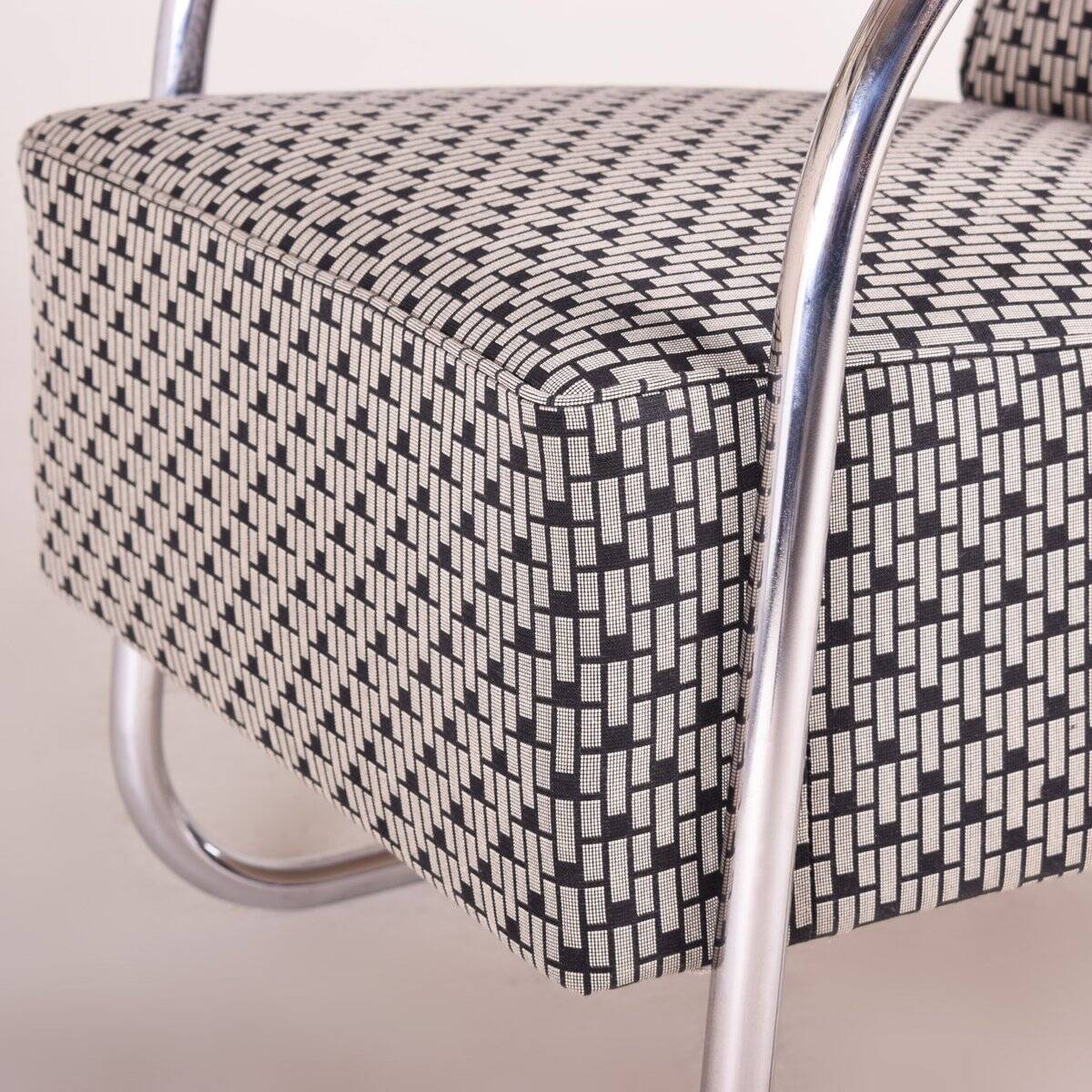 Art Deco Model FN21 Armchair by Mücke-Melder, Czech, 1930s
