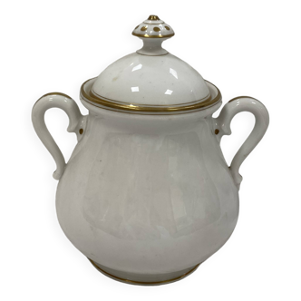Porcelain sugar bowl