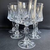 6 Verres à eau – Cristalleries Royales de Champagne - Bayel