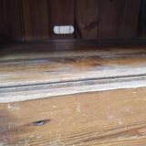 English pine TV cabinet