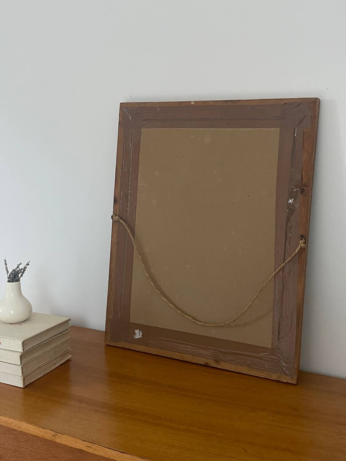 Vintage golden mirror