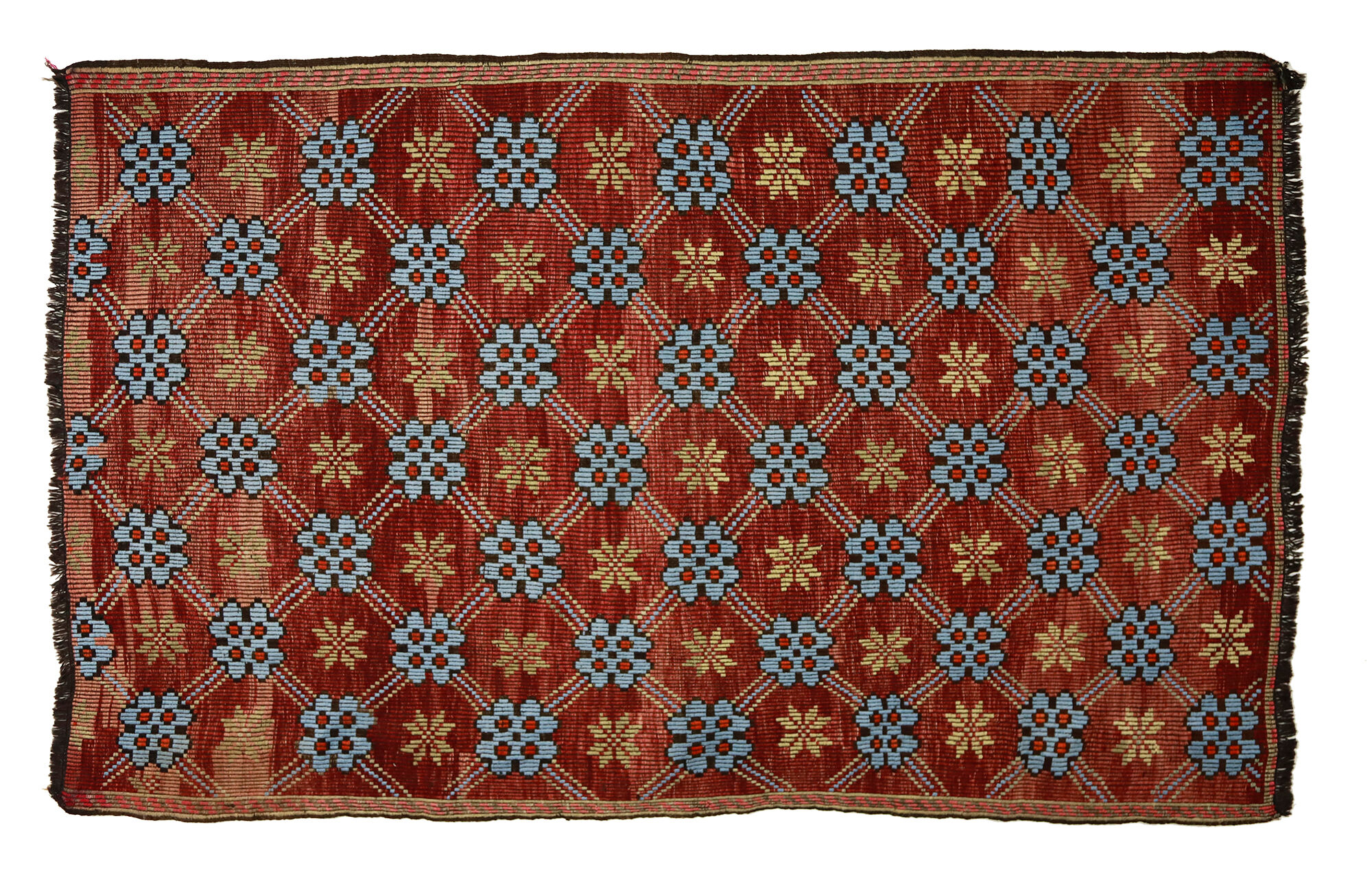 Anatolian handmade kilim rug 260 cm x 166 cm