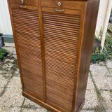 Vintage double curtain binder