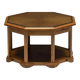 Octagonal Art Deco coffee table, France, 1930s