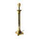 Corinthian column lamp in vintage brass