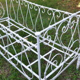 Wrought iron bed