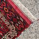 Antique Yomud Jaffarbai Turkmen rug, handwoven from the 1880s.