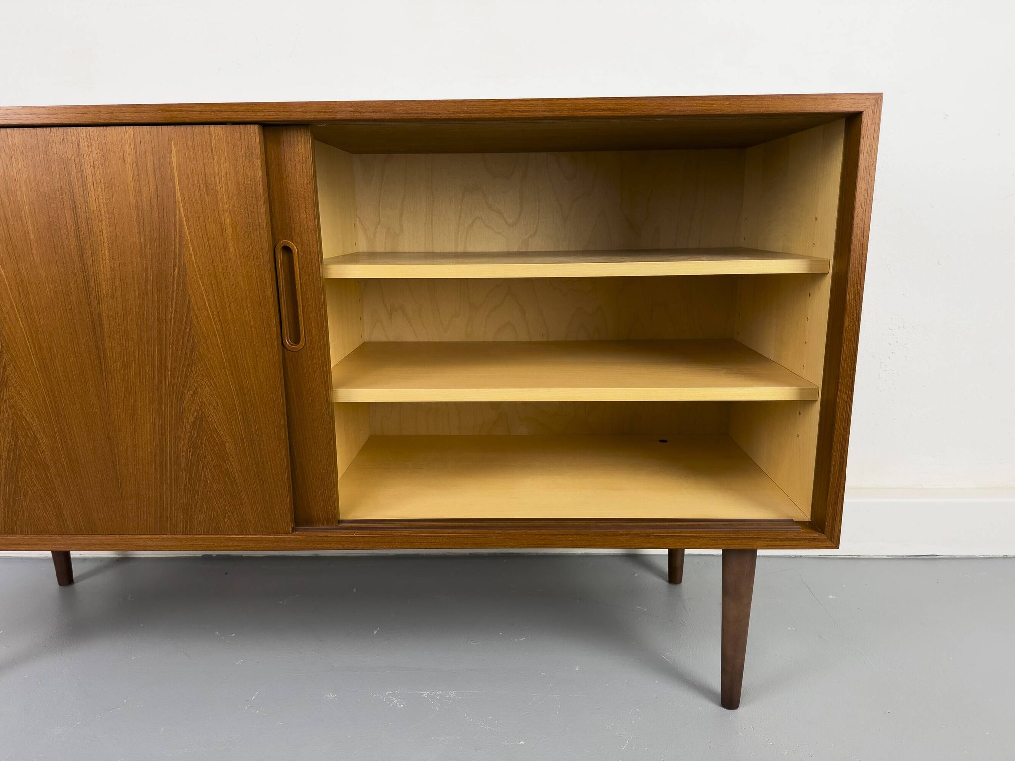 Danish teak sideboard, designed by Carlo Jensen for Hundevad & Co., 1960s