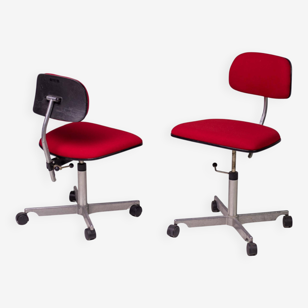 Red office chairs Jørgen Rasmussen Kevi