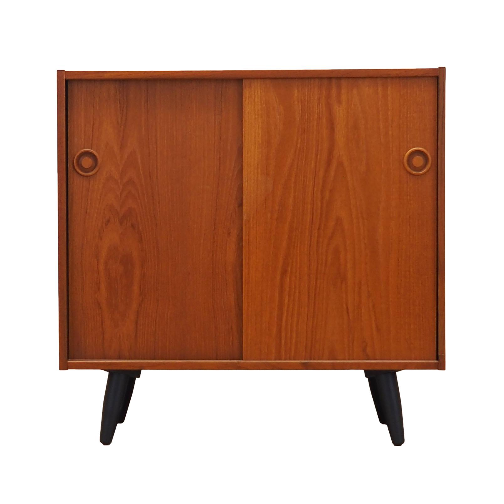 Teak cabinet, Danish design, 1970s, production: Denmark