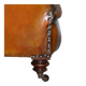 Victorian Chesterfield canapé from 1890 in restored leather, stamped Cornelius V. Smith.
