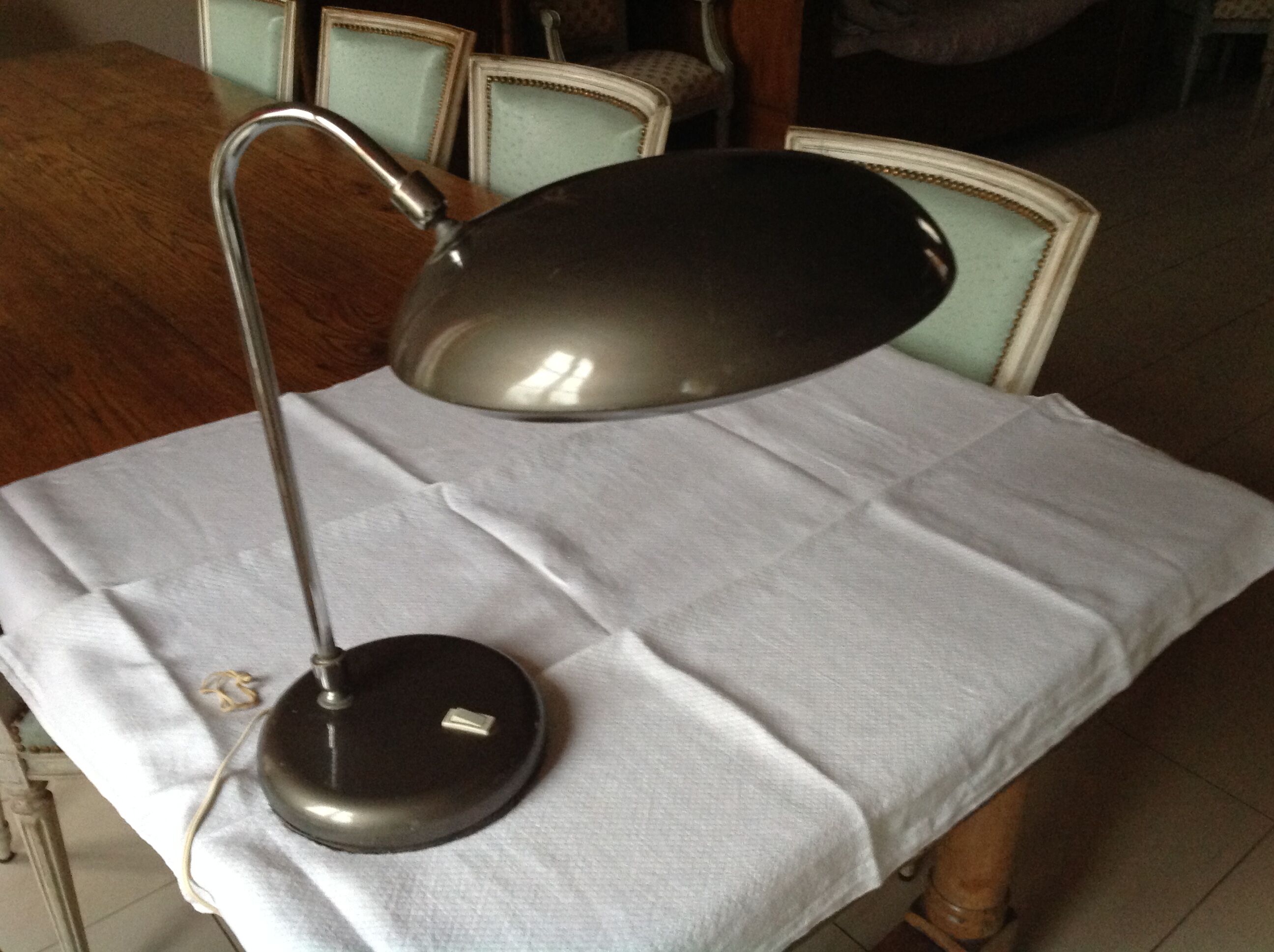 Lampe de bureau vintage orientable années 70