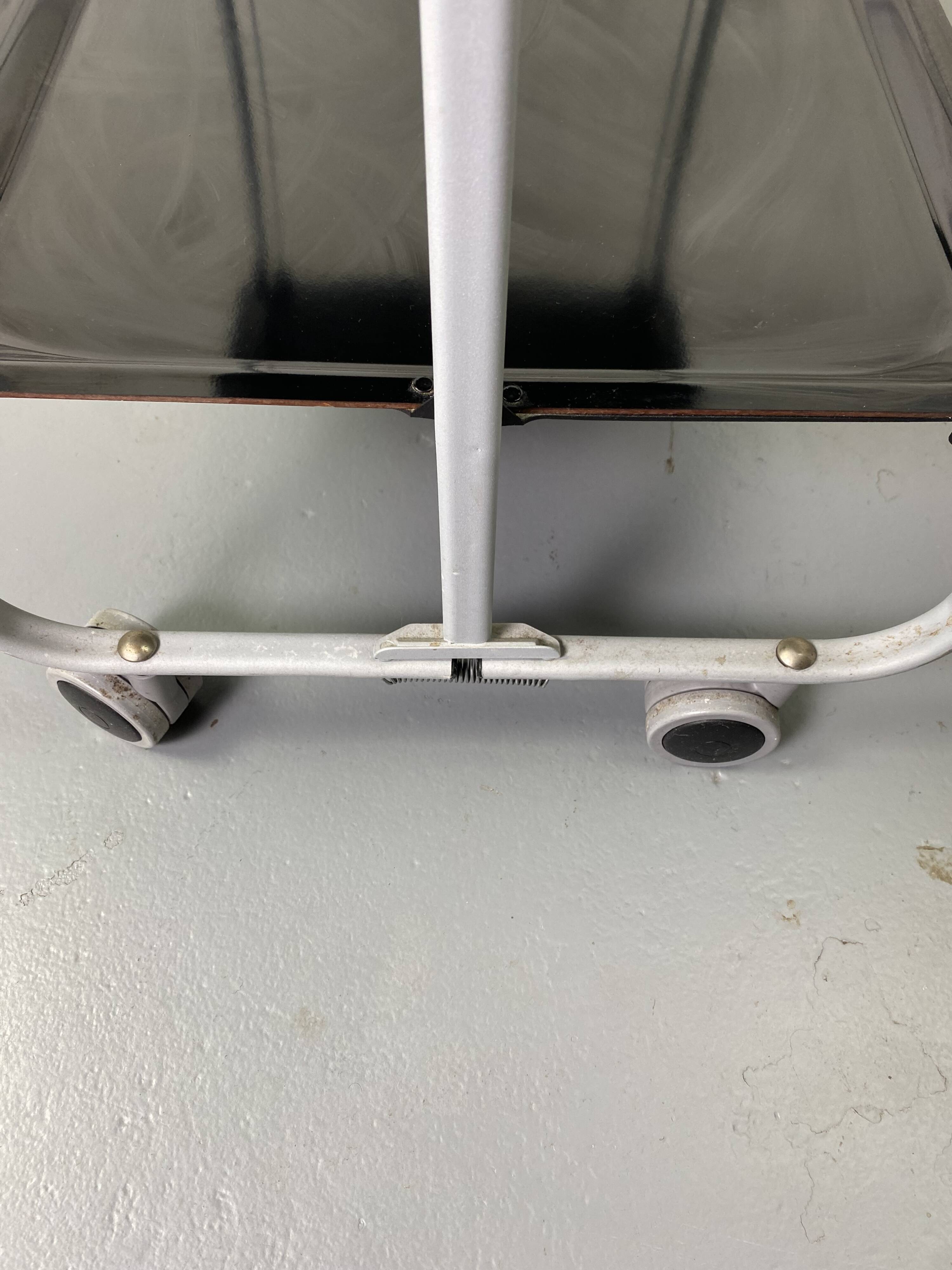 Vintage black Bauhaus folding server