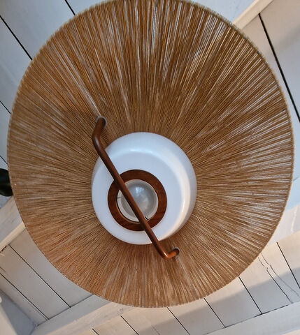 Vintage pendant lamp published by Temde, 1960